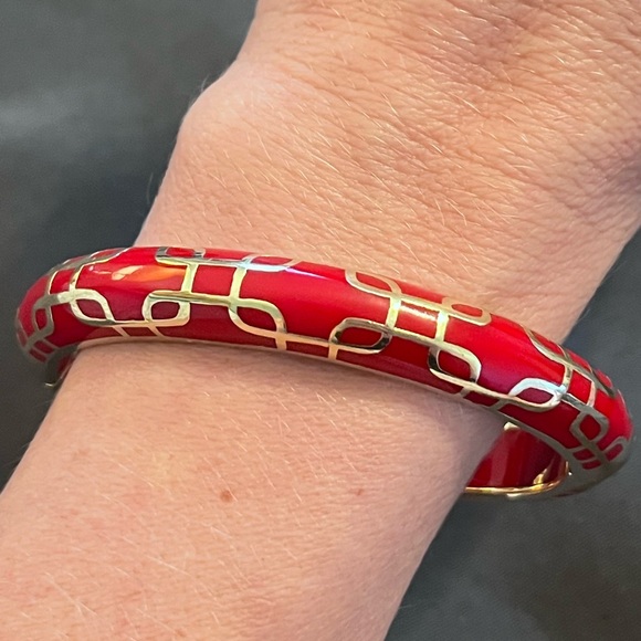 AHC Sailor Bracelet; red and gold - Picture 1 of 4
